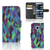 Samsung Galaxy S7 Book Case Abstract Green Blue