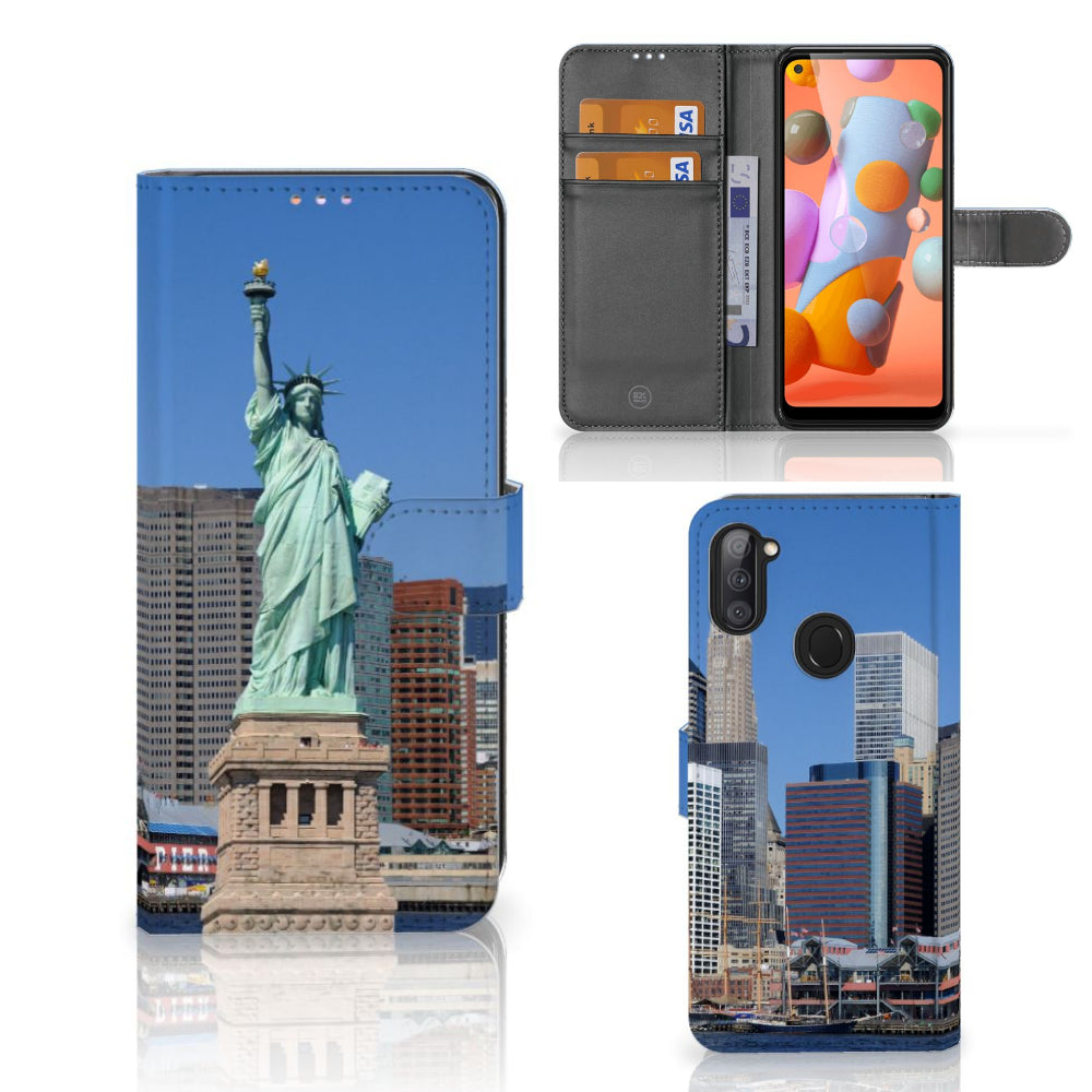 Samsung Galaxy M11 | A11 Flip Cover Vrijheidsbeeld