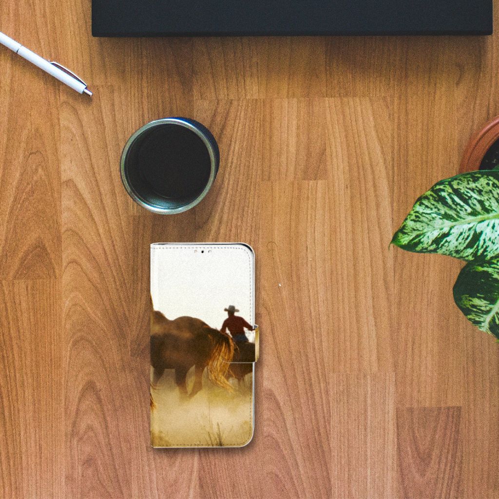 Huawei Y6 (2019) Telefoonhoesje met Pasjes Design Cowboy