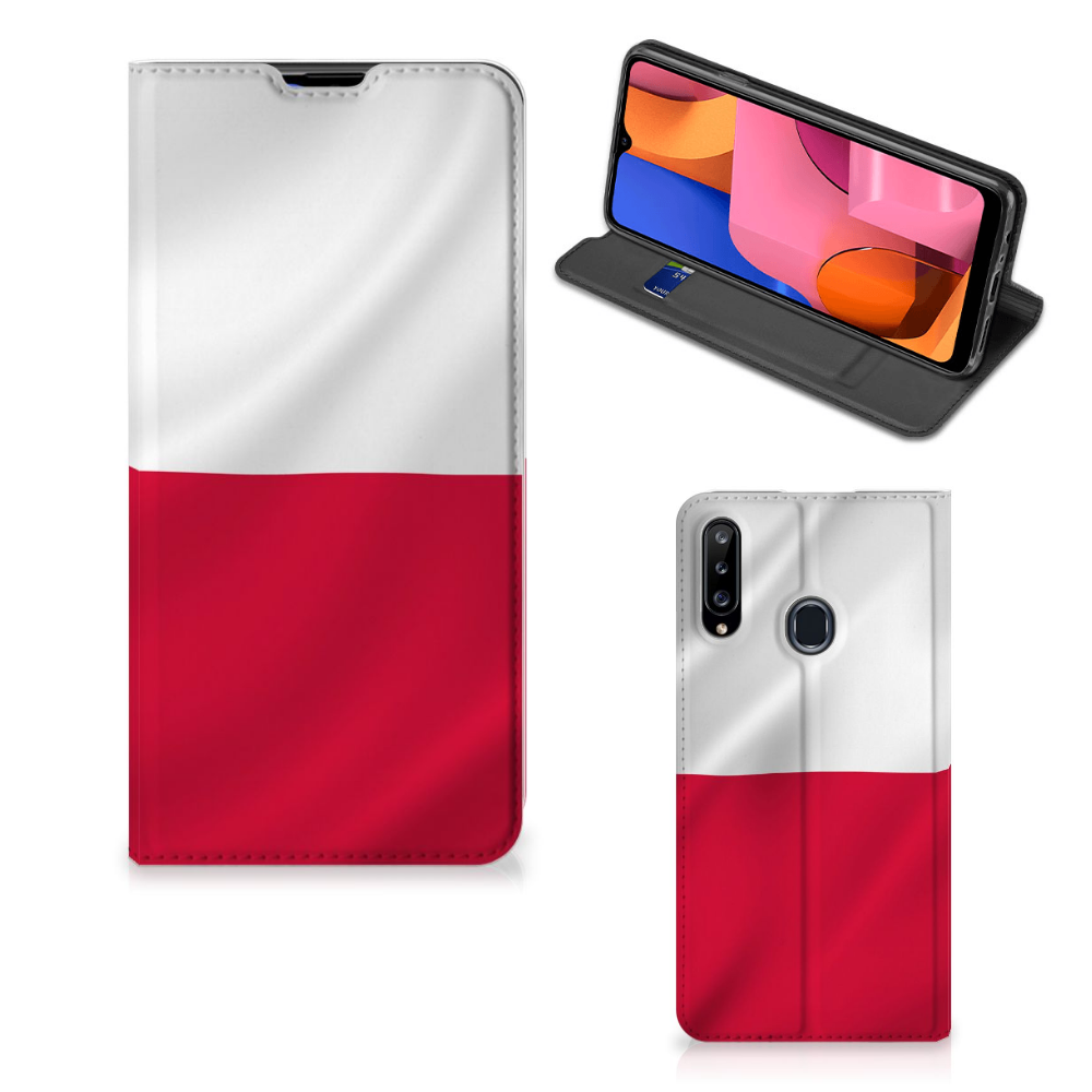 Samsung Galaxy A20s Standcase Polen - B2C Telecom