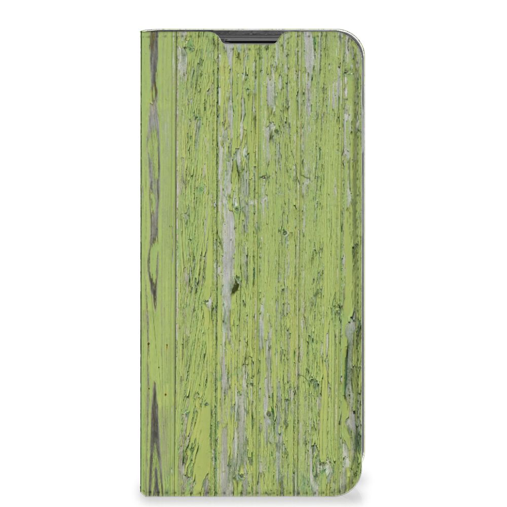 Motorola Moto G22 Book Wallet Case Green Wood - B2C Telecom