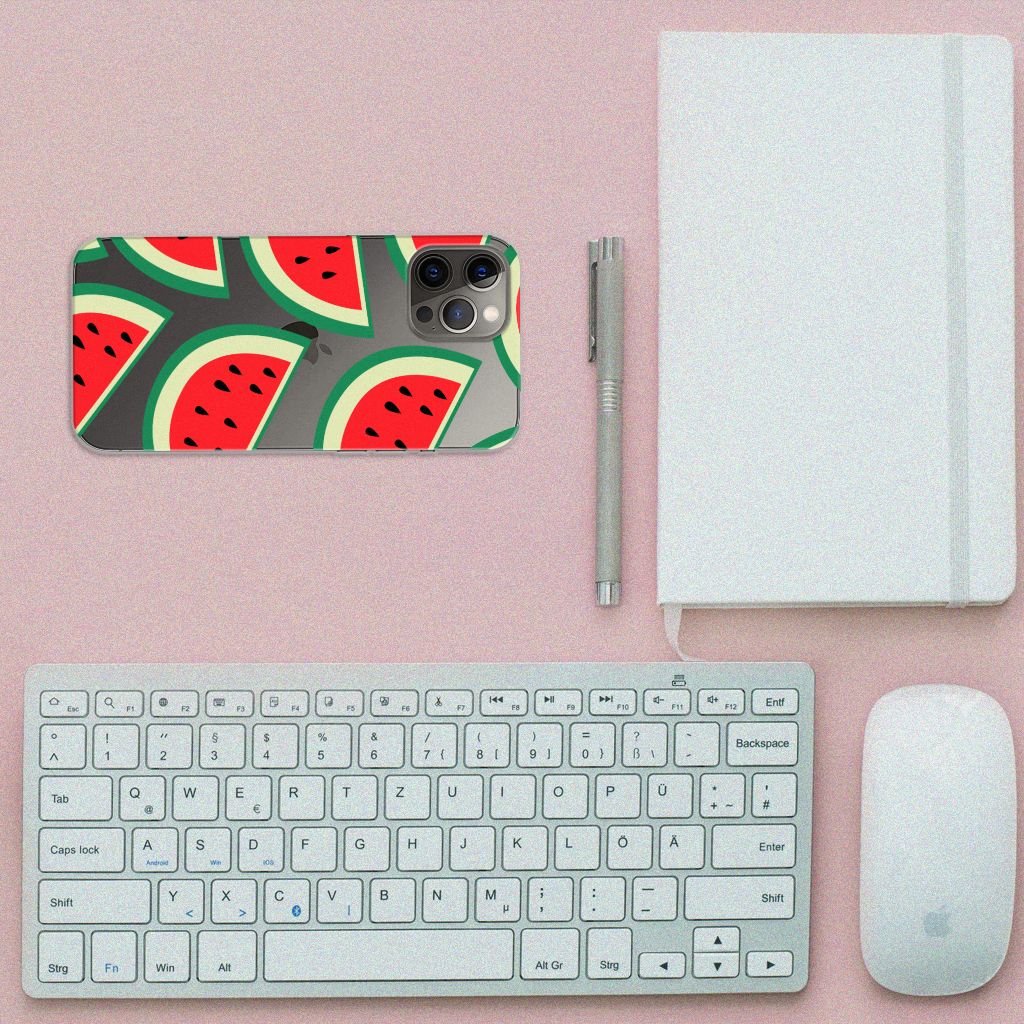 iPhone 12 Pro Max Siliconen Case Watermelons B2C Telecom