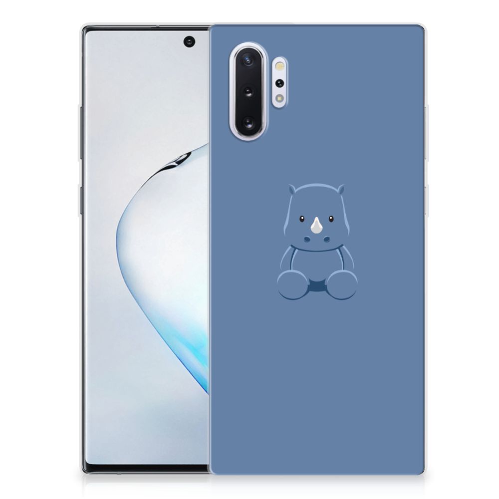 Samsung Galaxy Note 10 Plus Telefoonhoesje met Naam Baby Rhino