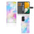 Hoesje Samsung Galaxy A14 5G Watercolor Light met pastelkleuren en pasjeshouder