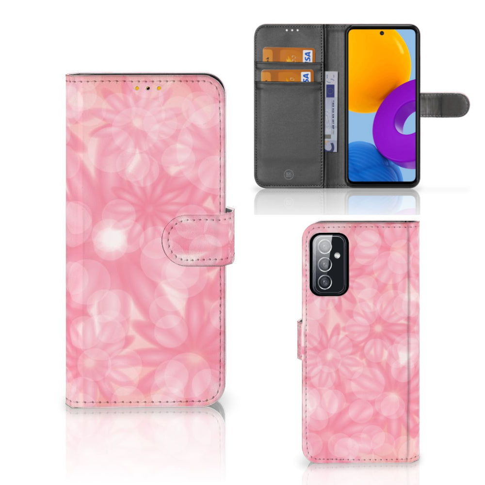 Samsung Galaxy M52 Hoesje Spring Flowers