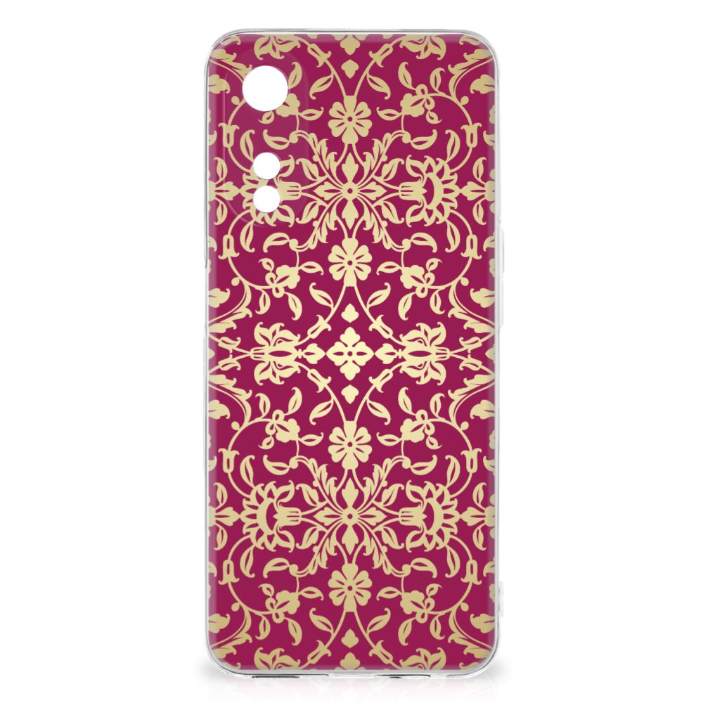 Siliconen Hoesje OPPO A78 5G | A58 5G Barok Pink