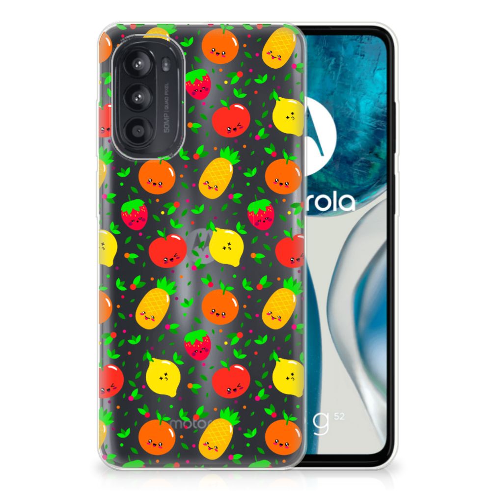 Motorola Moto G52/G82 Siliconen Case Fruits B2C Telecom