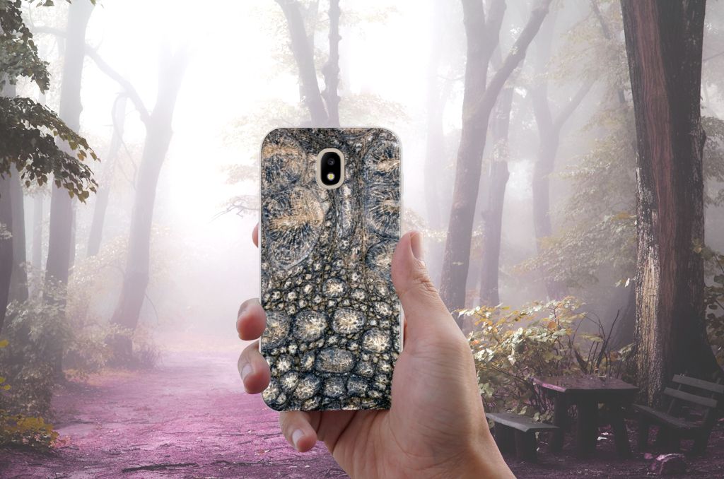 Samsung Galaxy J5 2017 TPU Hoesje Krokodillenprint