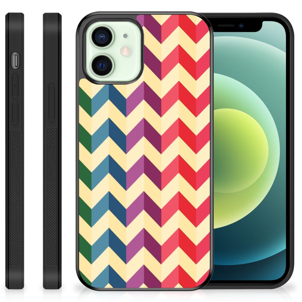 iPhone 12 Mini Bumper Case Zigzag Multi Color B2C Telecom