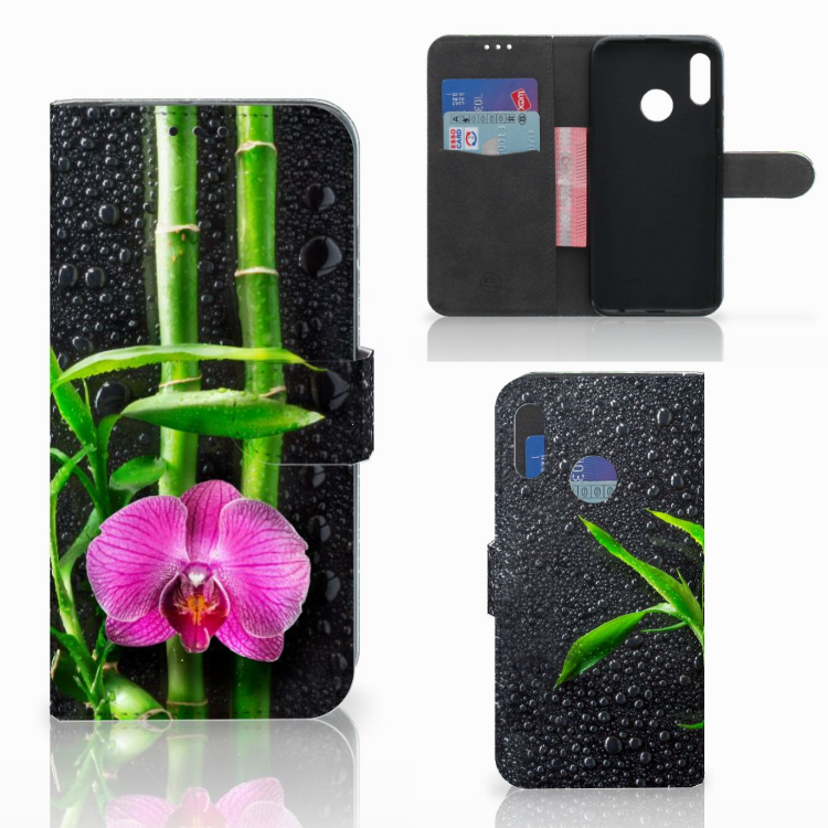 Honor 10 Lite Hoesje Orchidee