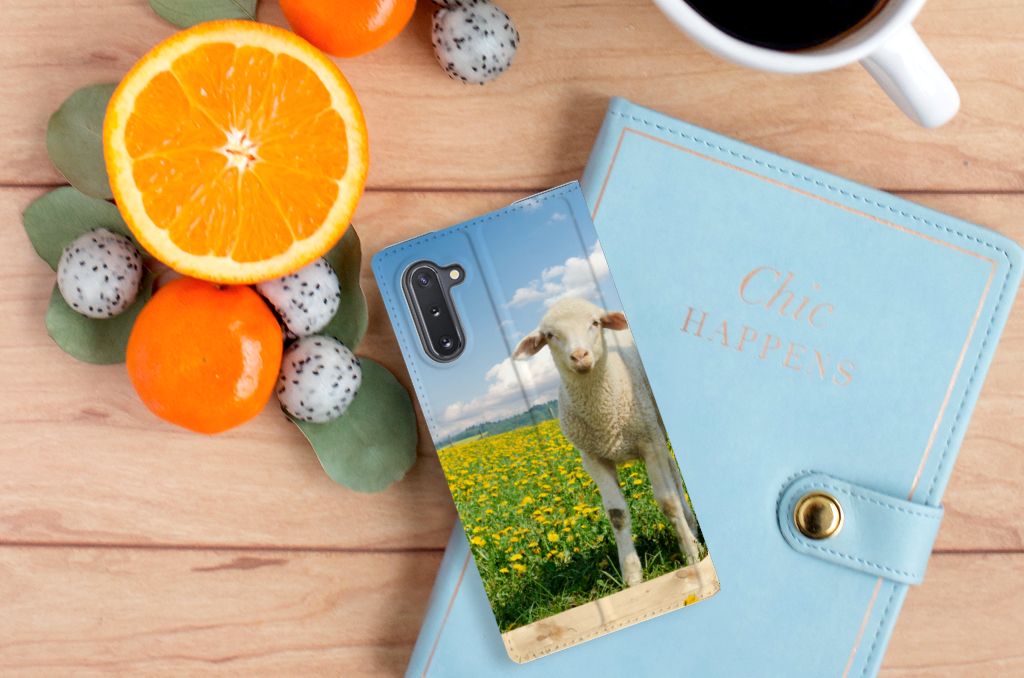 Samsung Galaxy Note 10 Hoesje maken Schaap en Lammetje