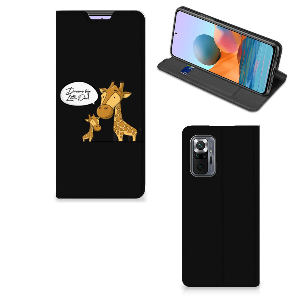 Xiaomi Redmi Note 10 Pro Magnet Case Giraffe