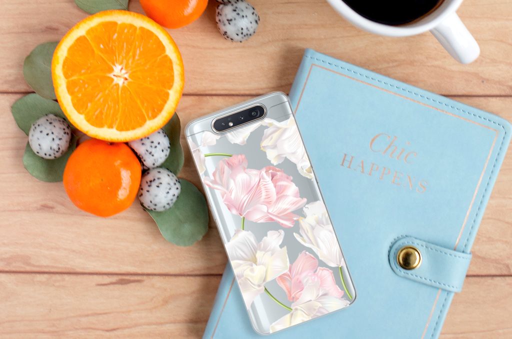 Samsung Galaxy A80 TPU Case Lovely Flowers