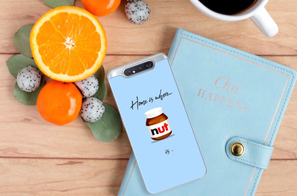 Samsung Galaxy A80 Siliconen Case Nut Home