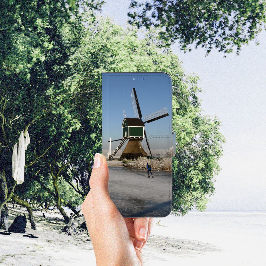 OPPO Find X3 Neo 5G Flip Cover Schaatsers