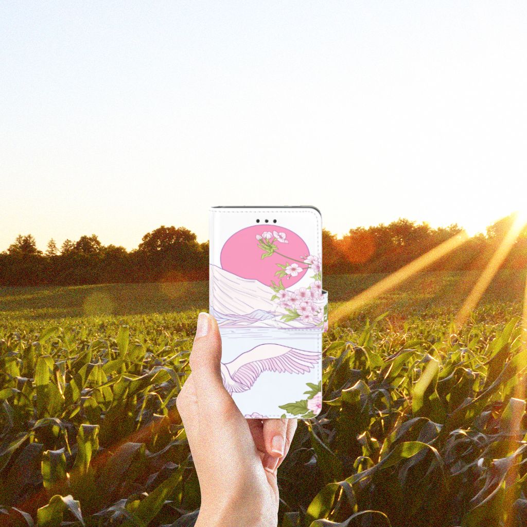 Nokia 7 Telefoonhoesje met Pasjes Bird Standing