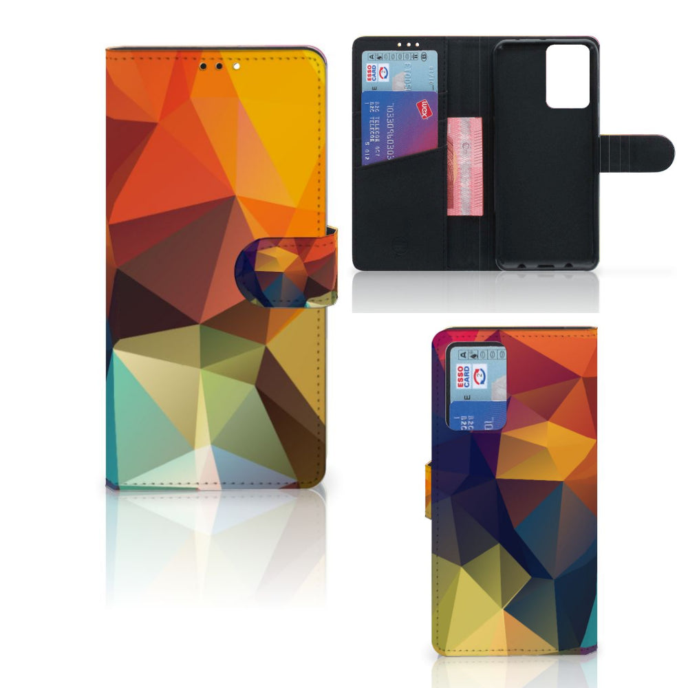 Xiaomi Redmi Note 10 Pro Book Case Polygon Color