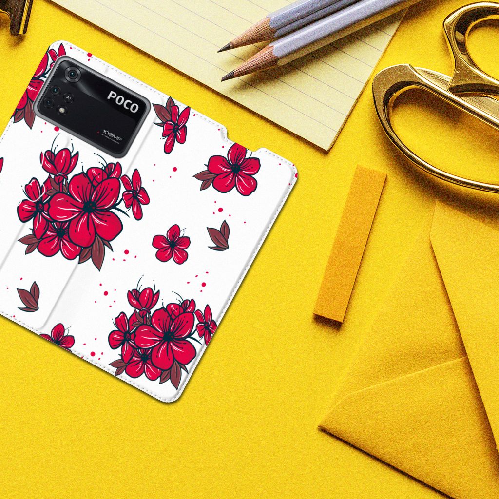 Poco X4 Pro 5G Smart Cover Blossom Red - B2C Telecom