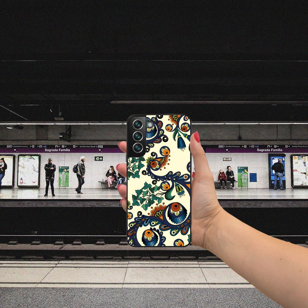 Back Cover Samsung Galaxy S22 Plus Barok Flower B2C Telecom