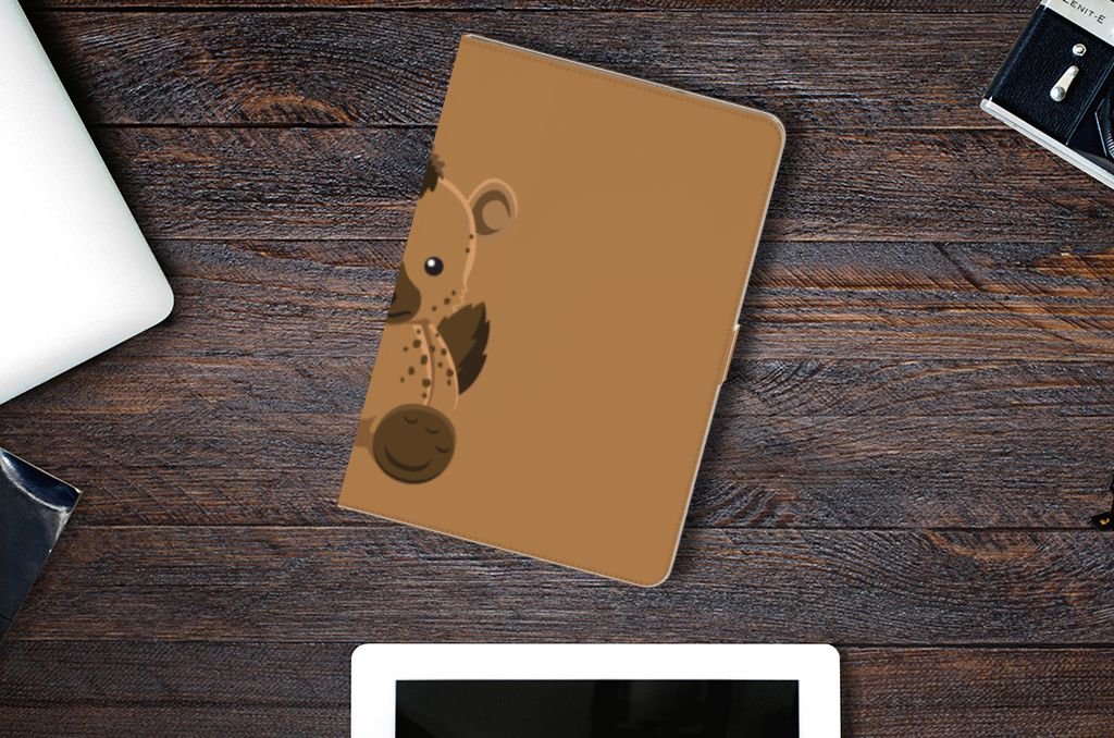 Hippe Tablet Hoes Baby Hyena - lifestylefoto