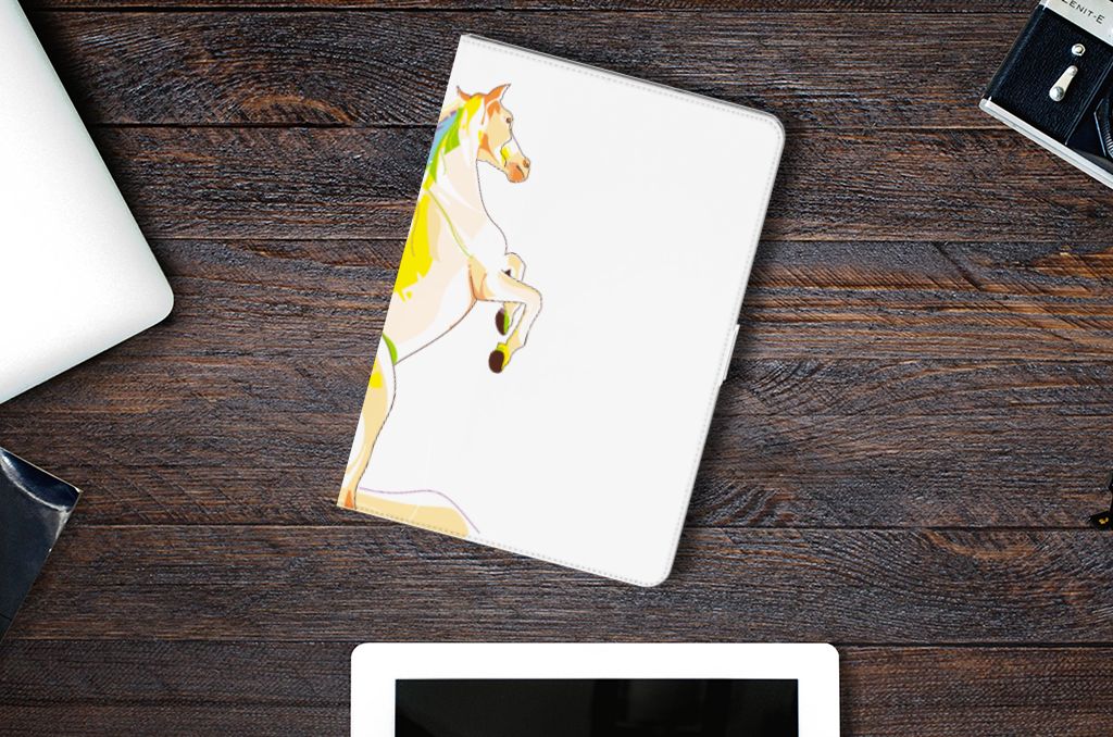 Hippe Tablet Hoes Horse Color - lifestylefoto