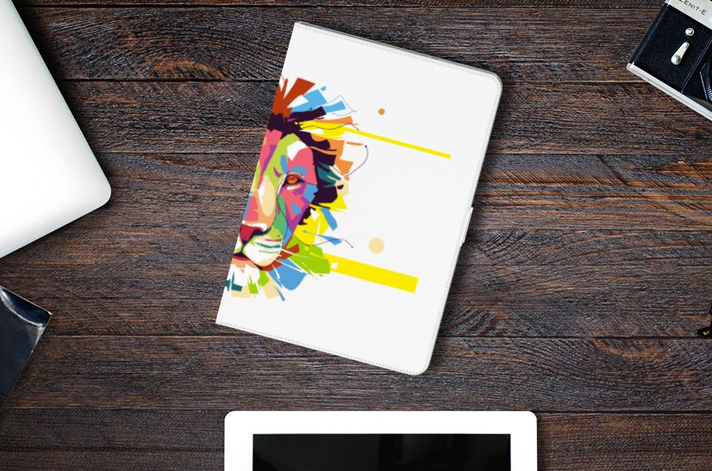 Hippe Tablet Hoes Lion Color - lifestylefoto