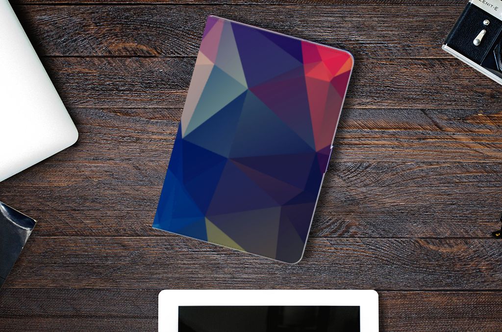 Tablet Beschermhoes Polygon Dark - lifestylefoto