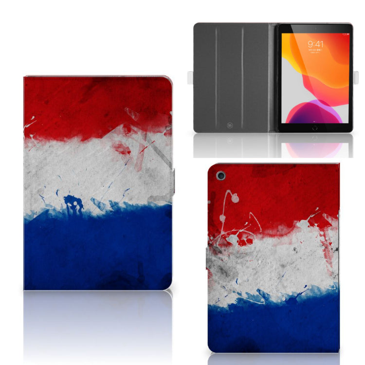 Tablet Case Nederland - collage met voor-, achter- en binnenkant