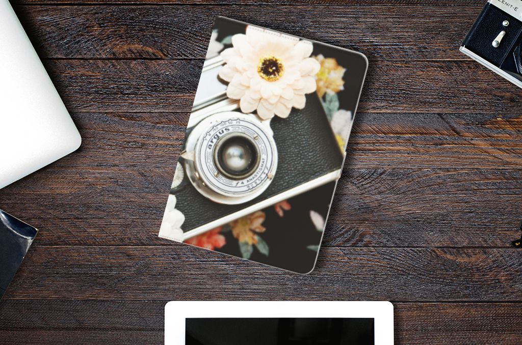 Tablet Hoesje met foto Vintage Camera - lifestylefoto