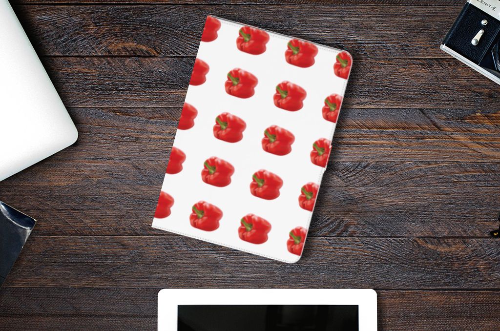 Tablet Stand Case Paprika Red - lifestylefoto
