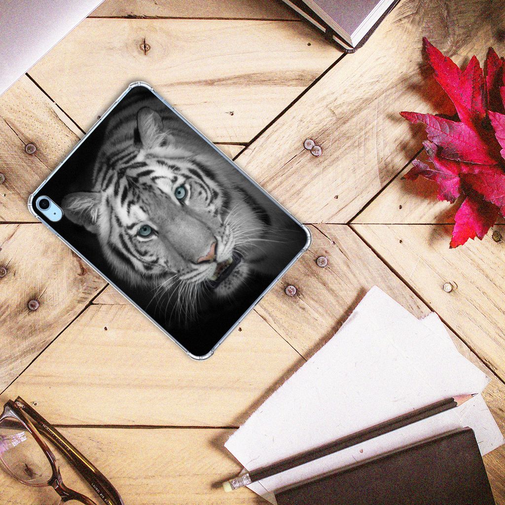 iPad (2022) 10.9 Back Case Tijger