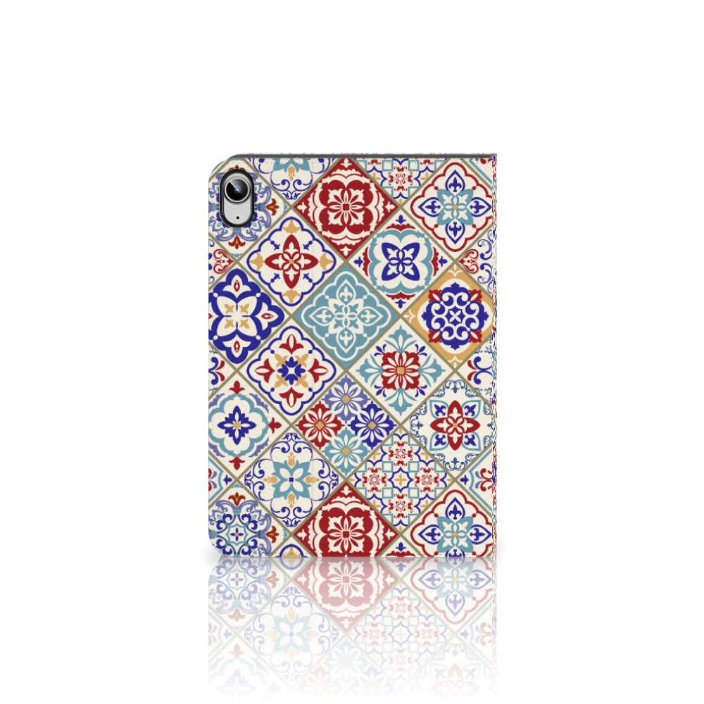 iPad (2022) 10.9 Leuk Tablet hoesje Tiles Color