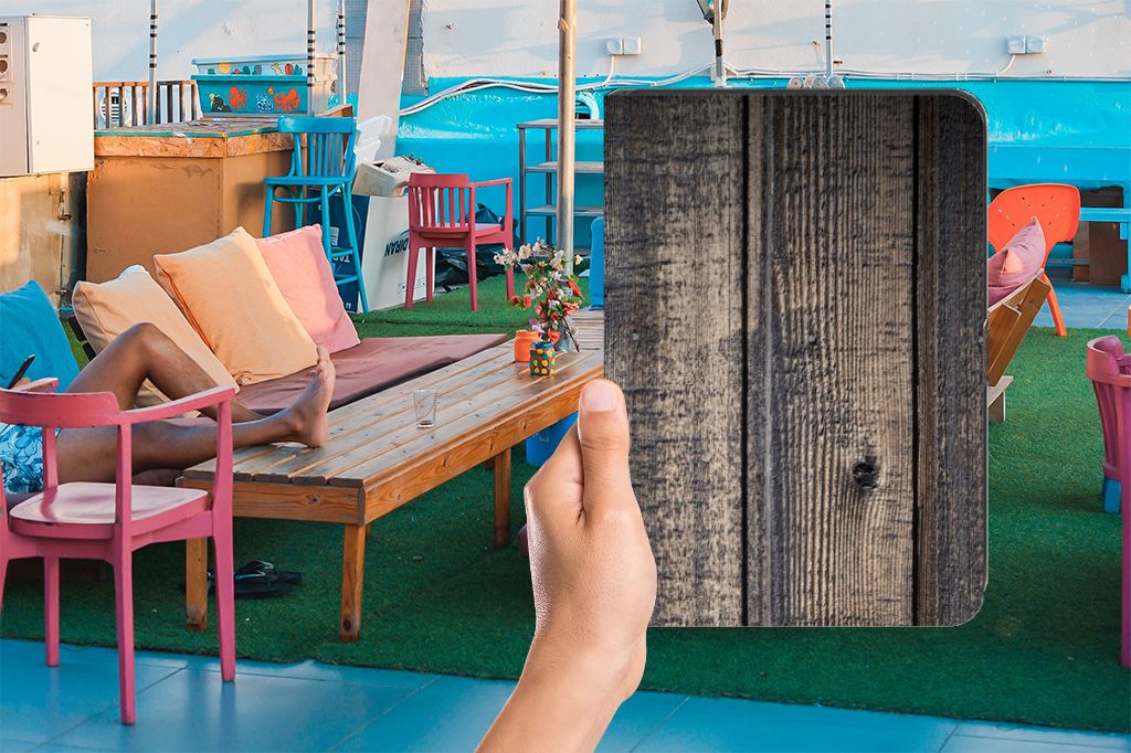 iPad (2022) 10.9 Tablet Book Cover Steigerhout