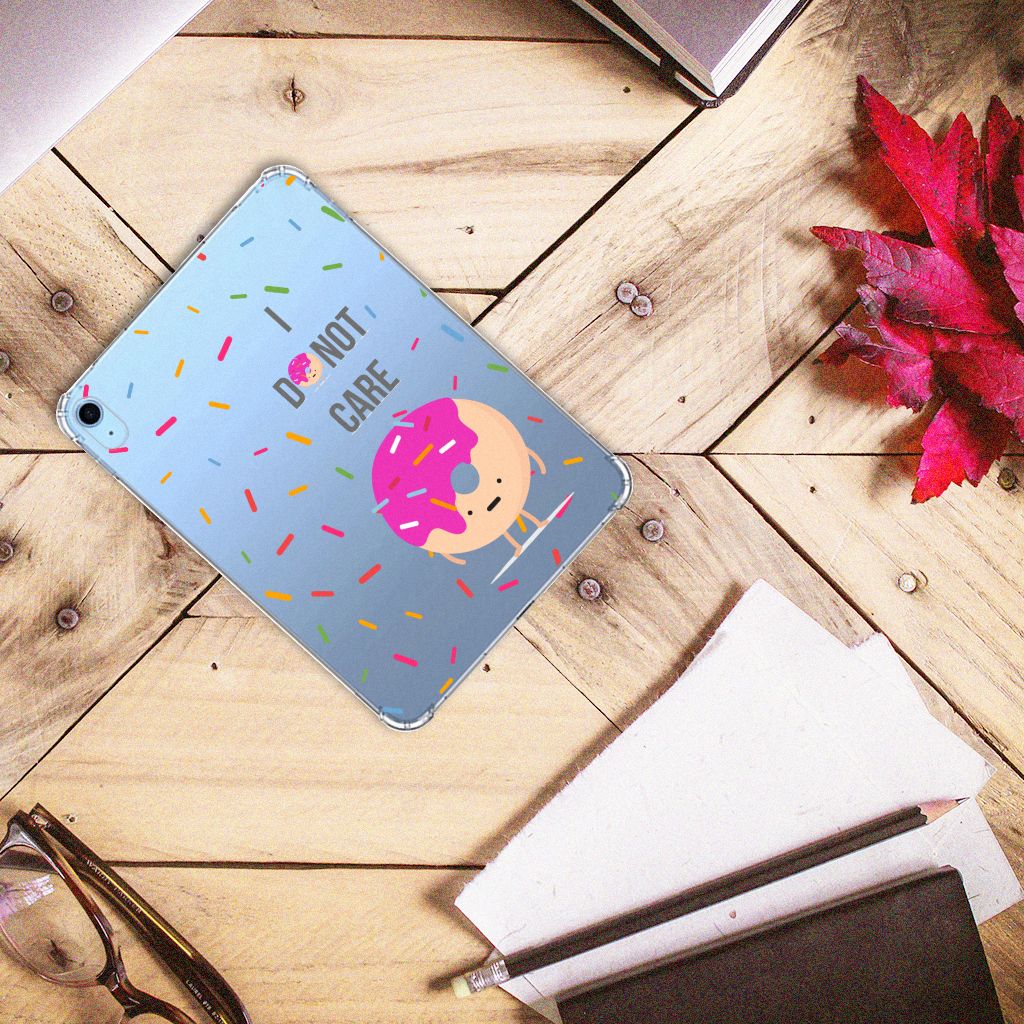 iPad (2022) 10.9 Tablet Cover Donut Roze