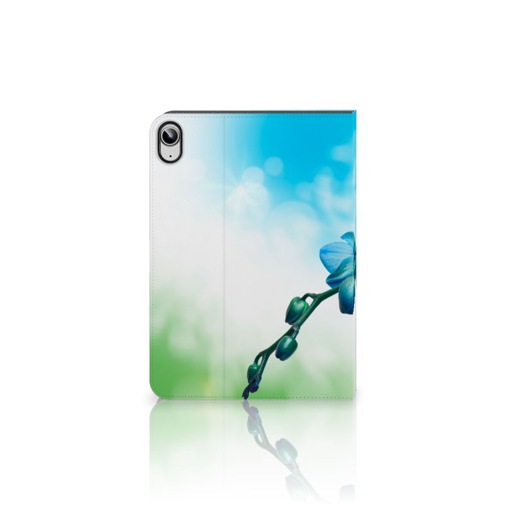 iPad (2022) 10.9 Tablet Cover Orchidee Blauw - Cadeau voor je Moeder