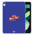 iPad Air (2020/2022) 10.9 inch Back cover met naam Never Give Up in een levendige paarse kleur.