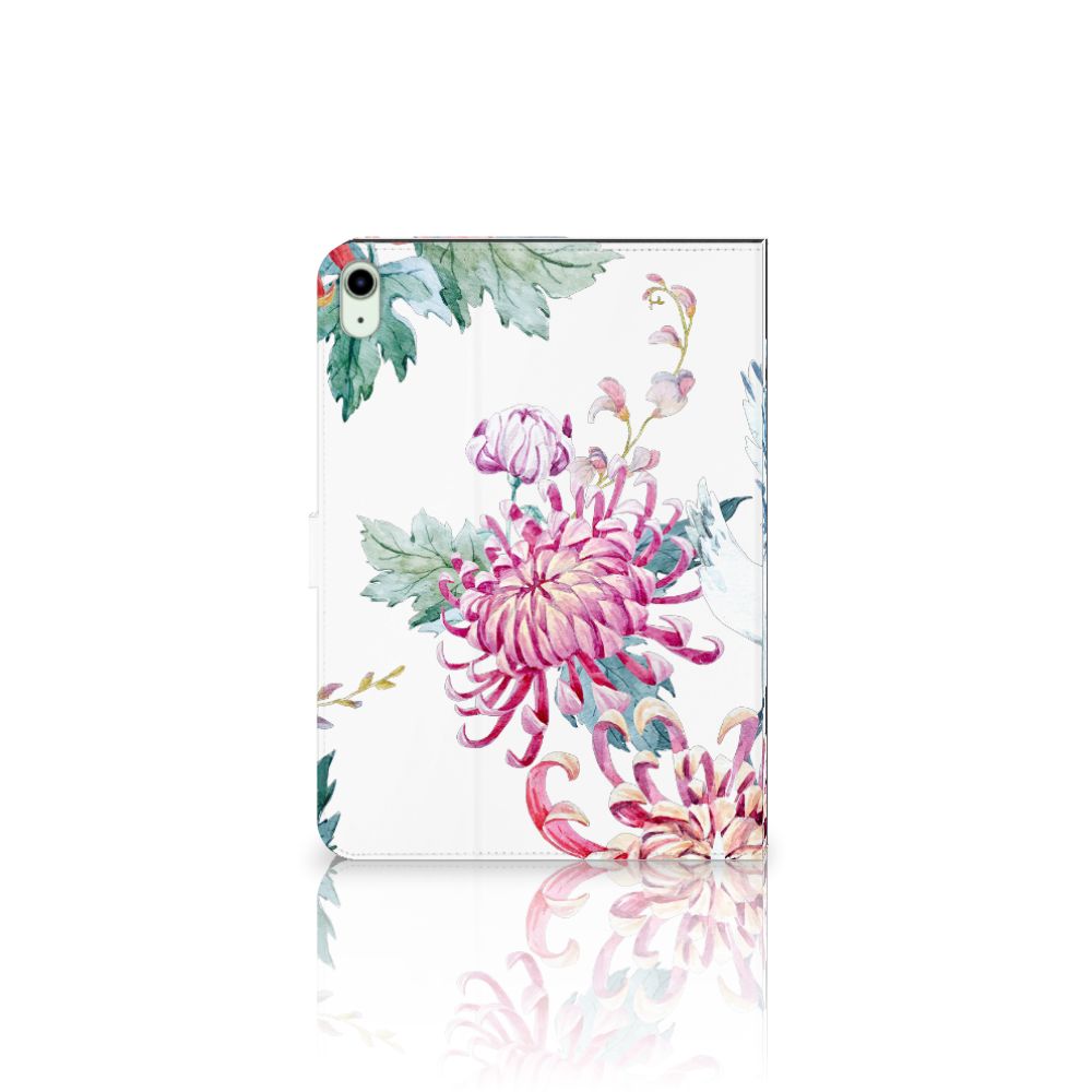 iPad Air (2020/2022) 10.9 inch Flip Case Bird Flowers