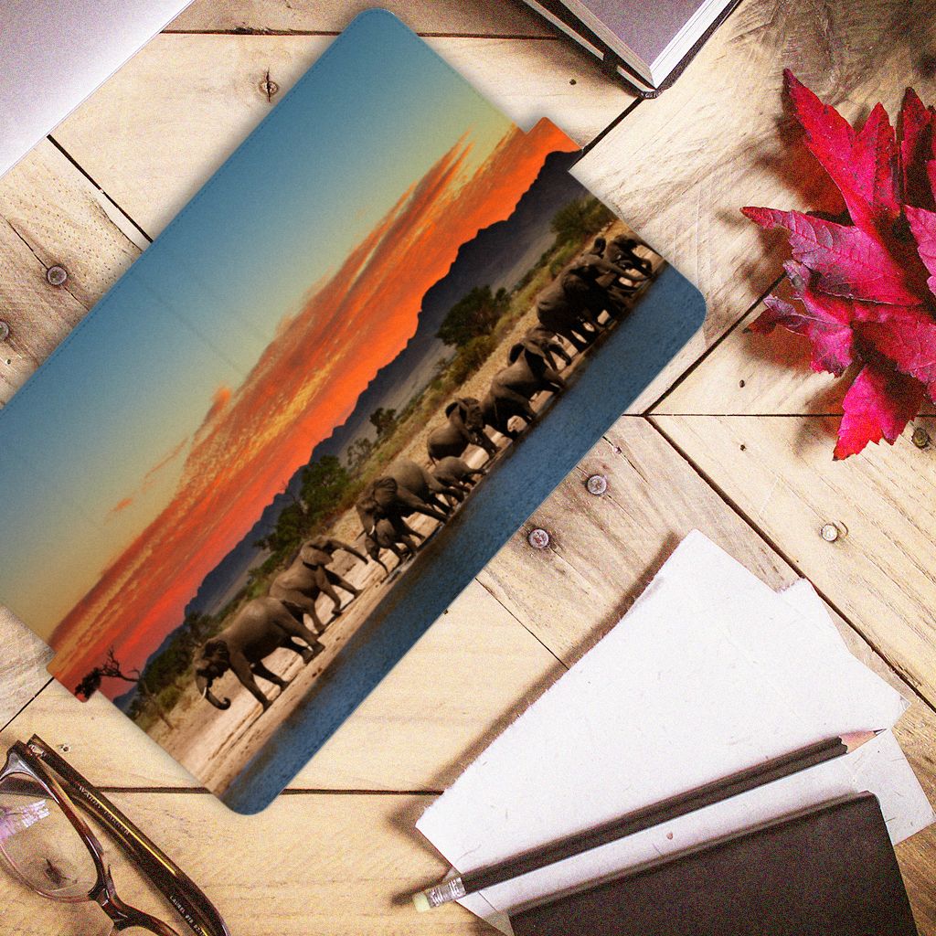 iPad Air (2020/2022) 10.9 inch Flip Case Olifanten