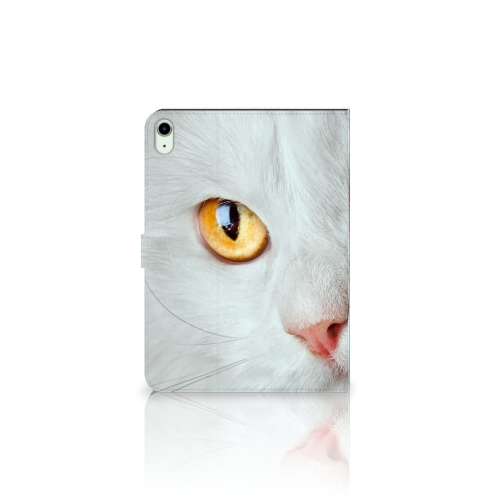 iPad Air (2020/2022) 10.9 inch Flip Case Witte Kat