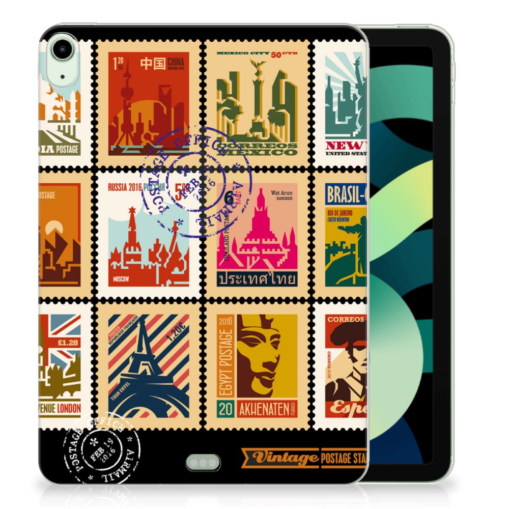 iPad Air (2020/2022) 10.9 inch Hip Hoesje Postzegels