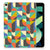 iPad Air (2020/2022) 10.9 inch Hippe Hoes Funky Retro met vrolijk geometrisch design en kleurrijke patronen.