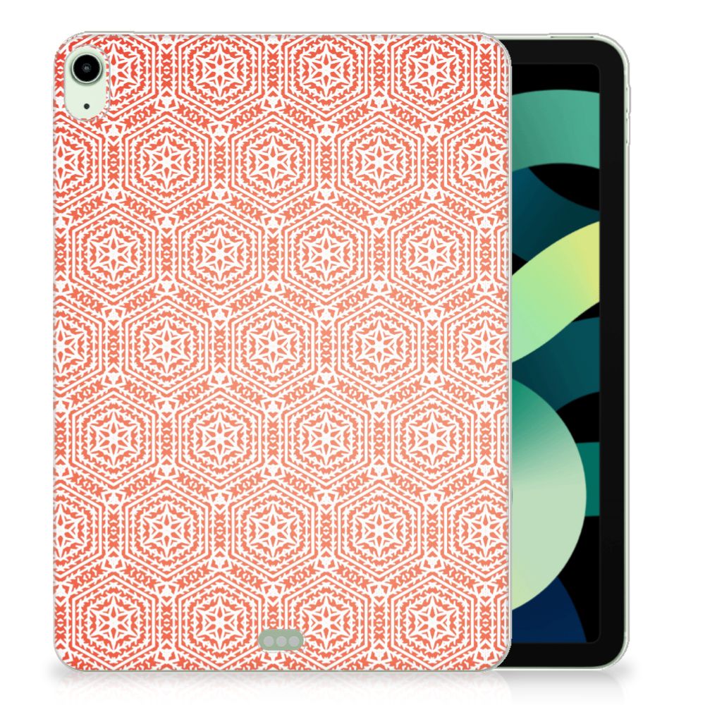 iPad Air (2020/2022) 10.9 inch Hippe Hoes Pattern Orange - B2C Telecom
