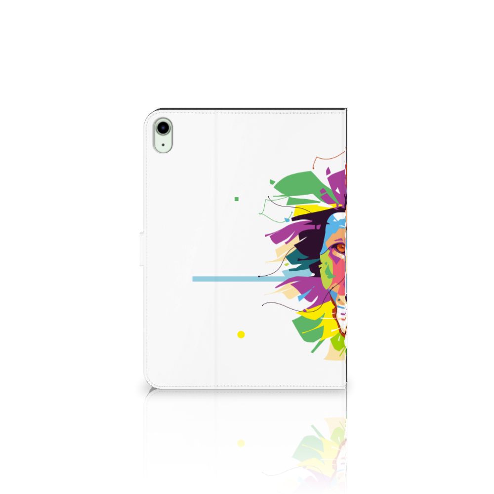 iPad Air (2020/2022) 10.9 inch Hippe Tablet Hoes Lion Color