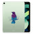 iPad Air (2020/2022) 10.9 inch Tablet Back Cover Merel met een kleurrijke vogel op de achterkant.
