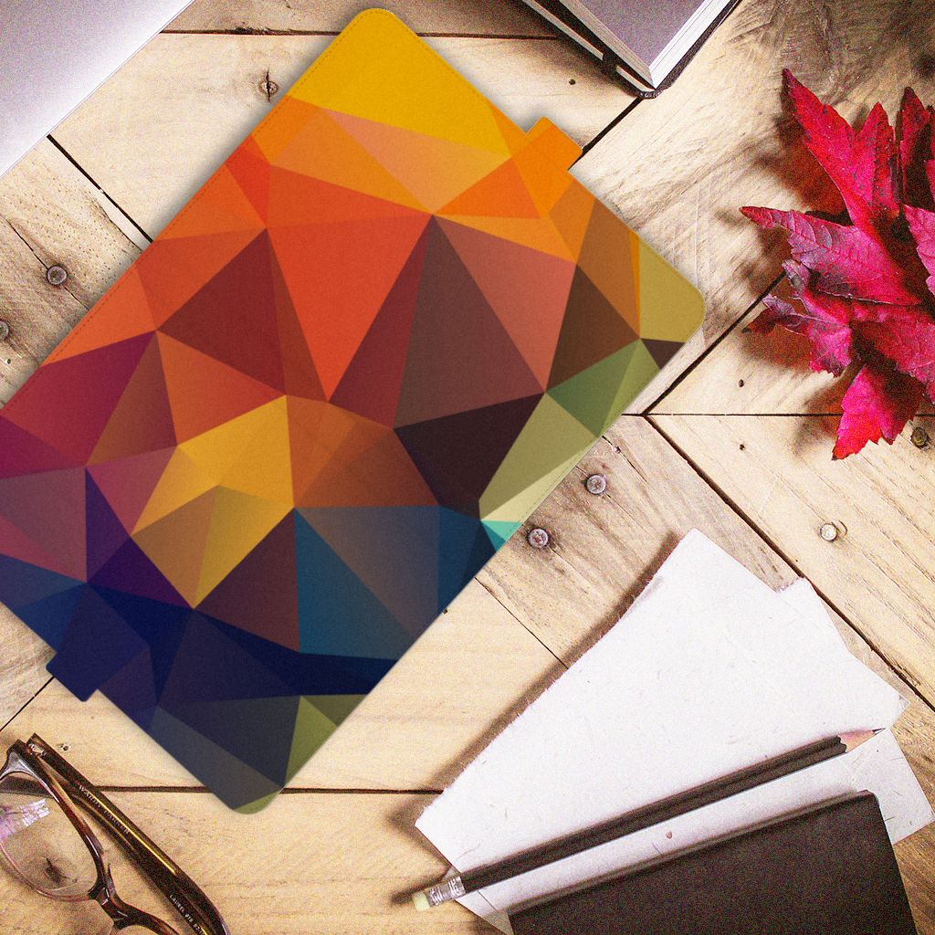 iPad Air (2020/2022) 10.9 inch Tablet Beschermhoes Polygon Color