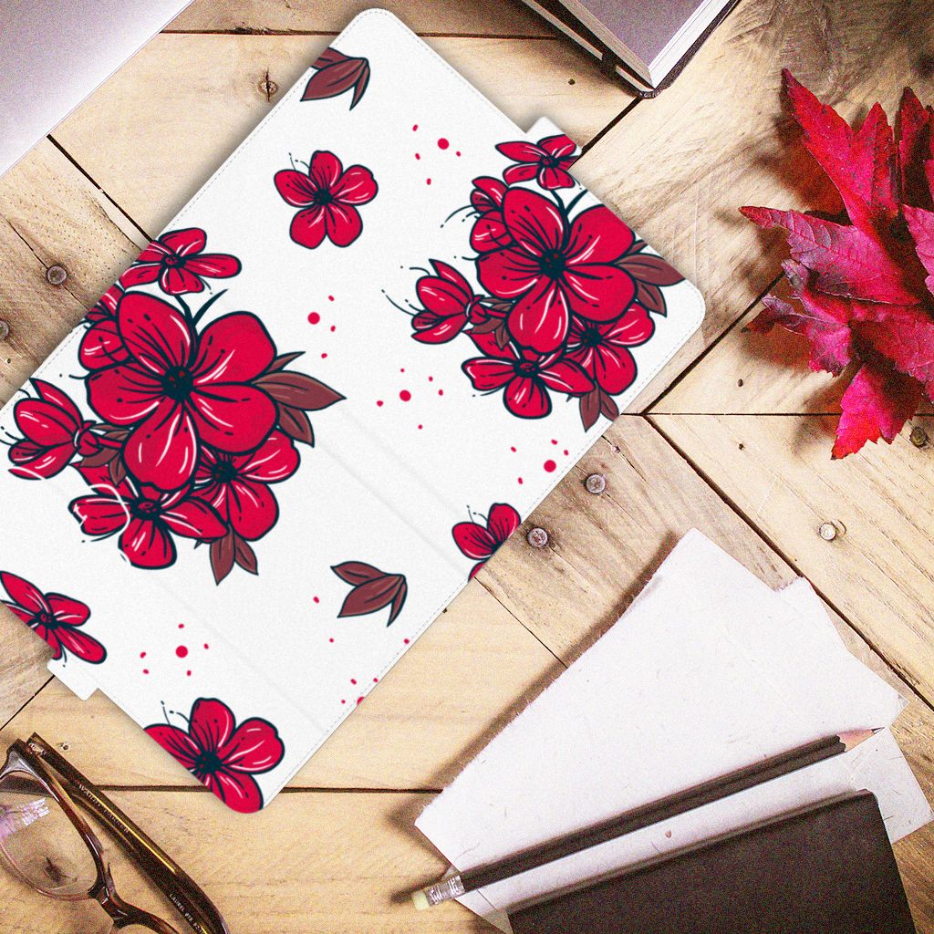 iPad Air (2020/2022) 10.9 inch Tablet Cover Blossom Red