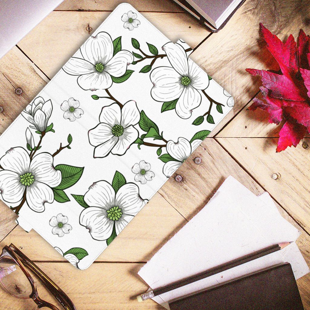 iPad Air (2020/2022) 10.9 inch Tablet Cover Dogwood Flowers