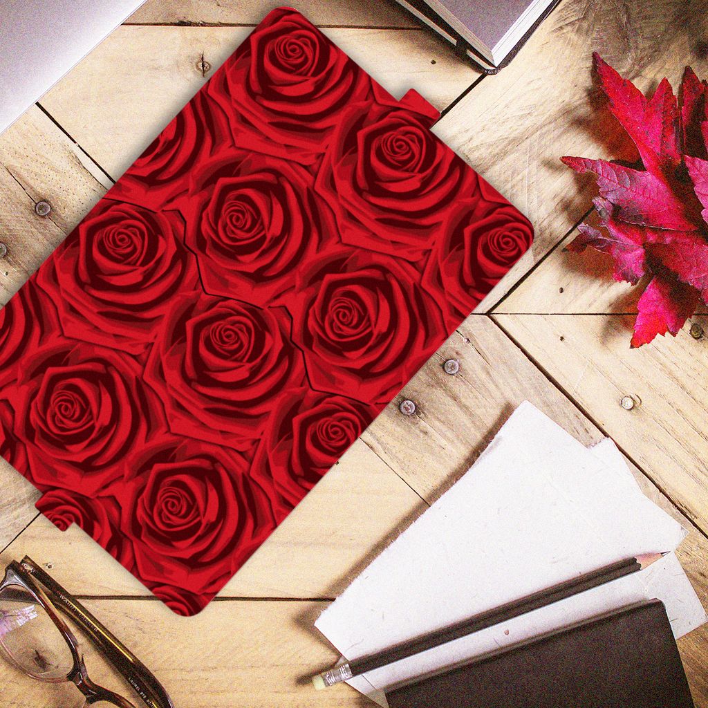 iPad Air (2020/2022) 10.9 inch Tablet Cover Red Roses