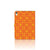 iPad Air (2020/2022) 10.9 inch Tablet Hoes Batik Oranje