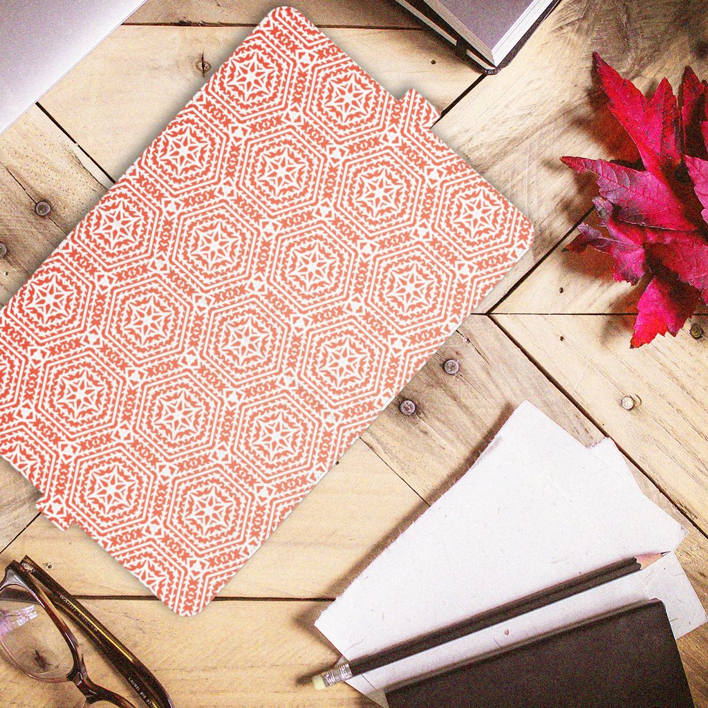 iPad Air (2020/2022) 10.9 inch Tablet Hoes Pattern Orange